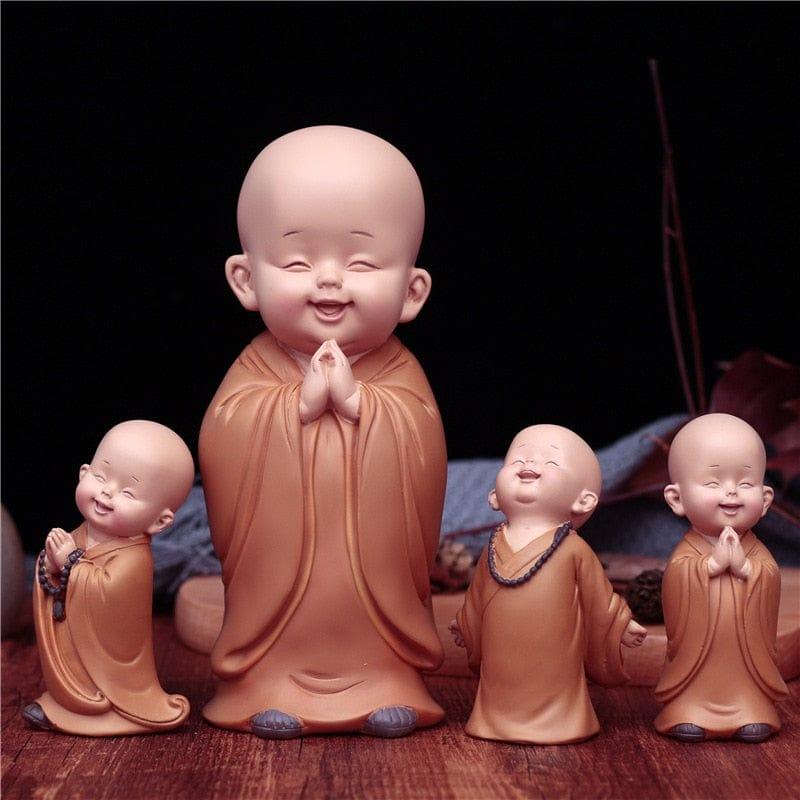 Shop 0 Small Monk Figurines Religion Resin Crafts Desk Miniatures Decoration Ornaments Accessories Home Decor Monk Home Decoration Mademoiselle Home Decor