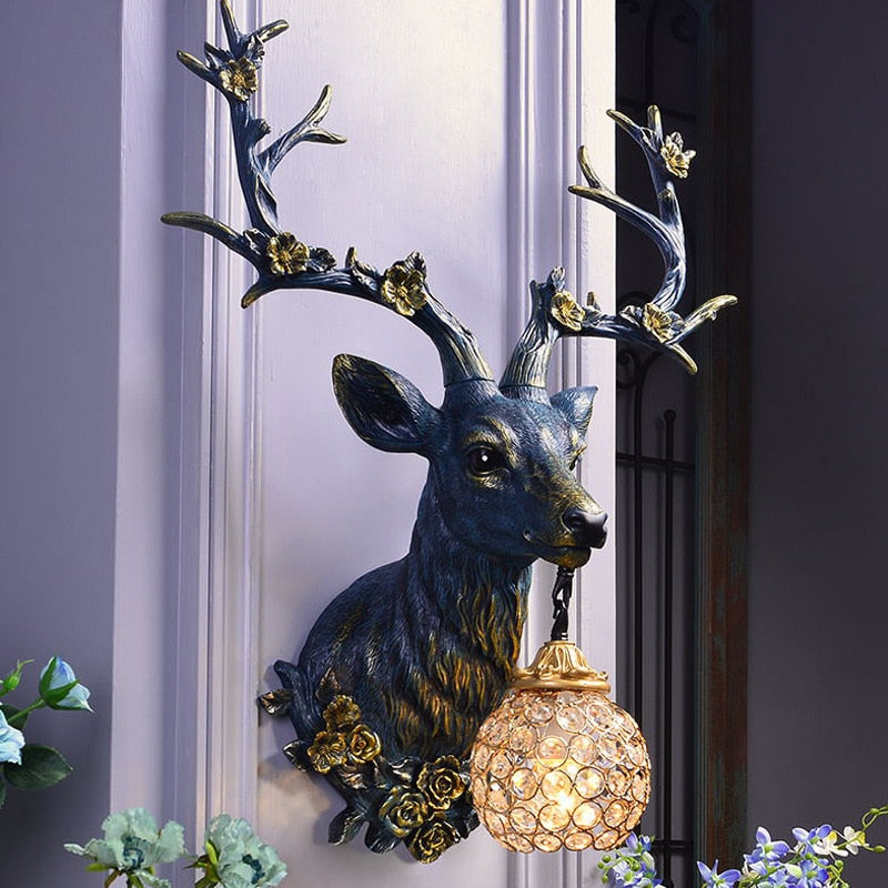 Percy Deer Wall Lighting