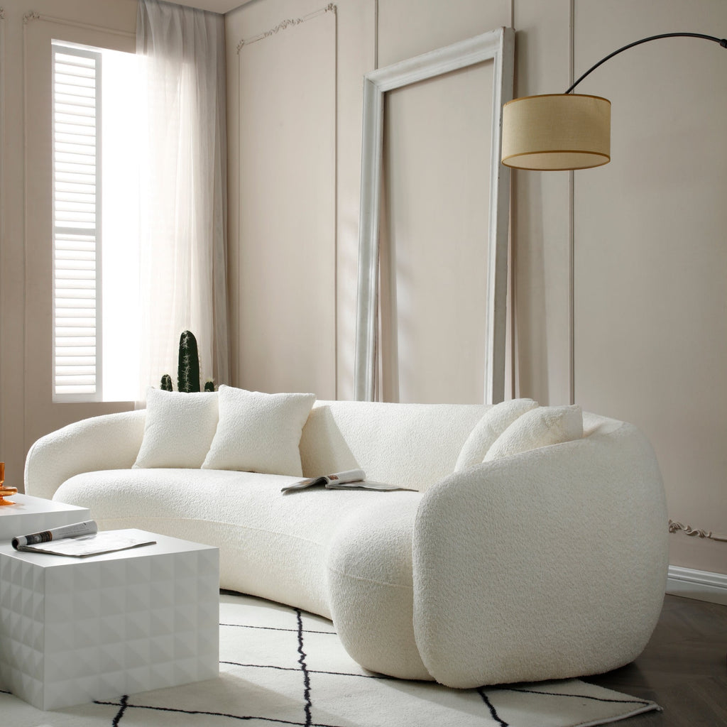 Rossa Boucle Sofa