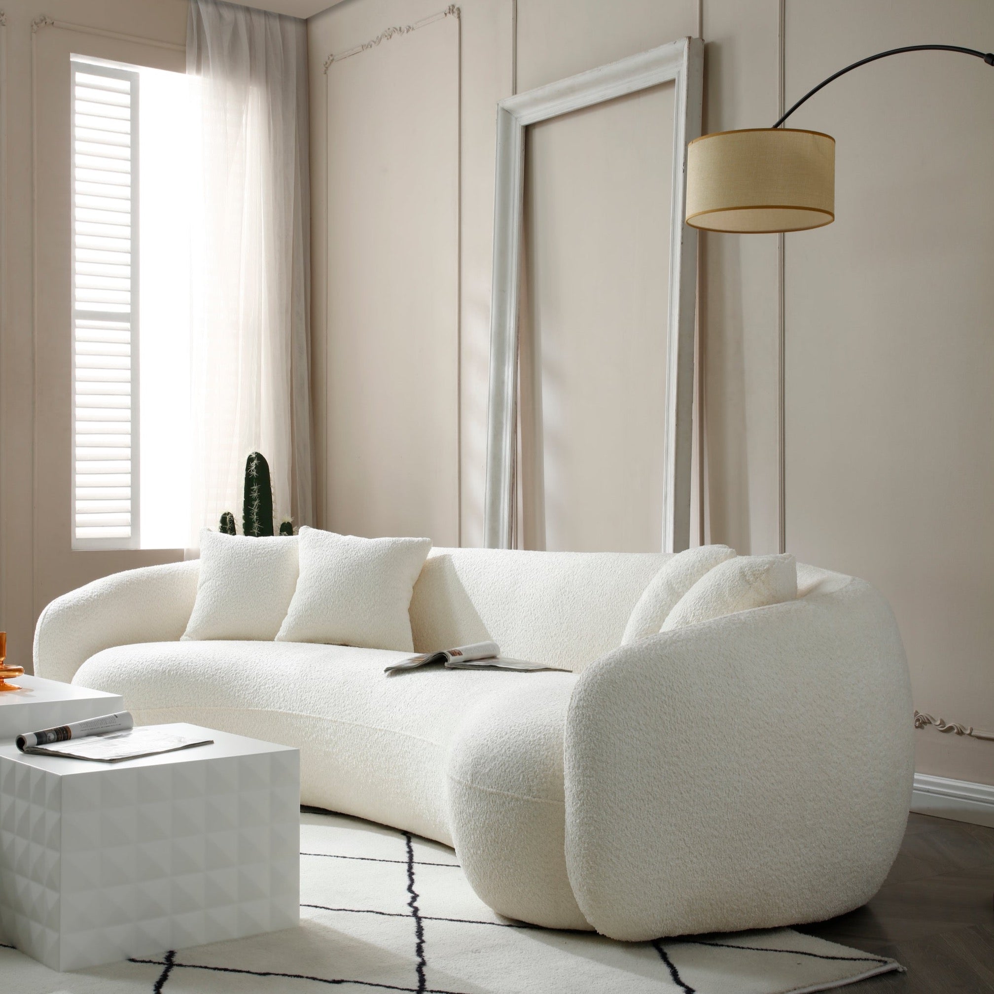 Rossa Boucle Sofa
