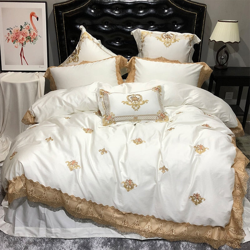 Hortensia Egyptian Cotton Duvet Cover