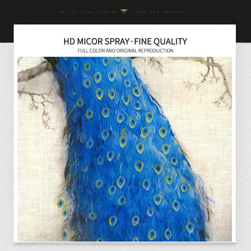 Peacock Canvas