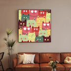 Maneki Neko Canvas