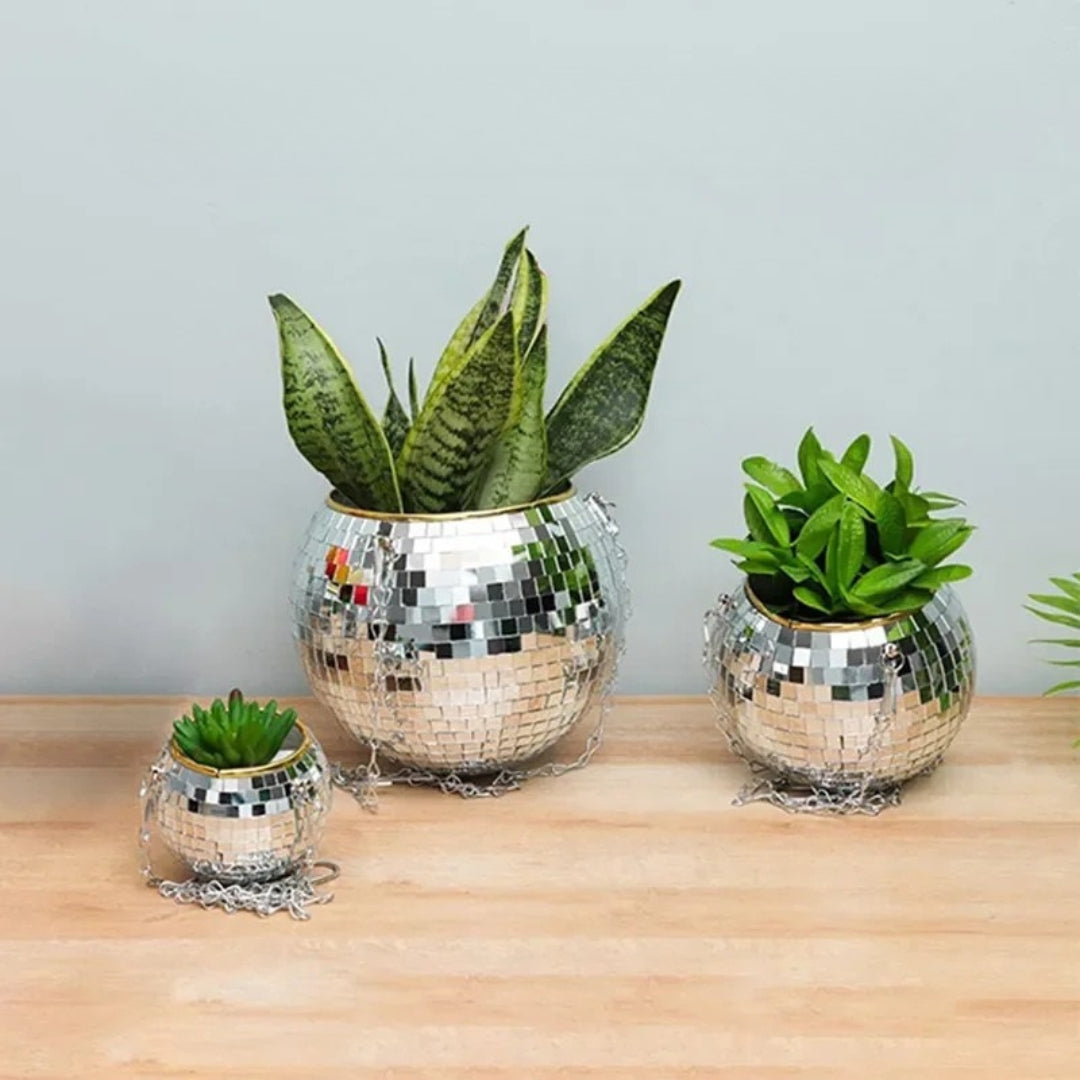 Disco Hanging Pot