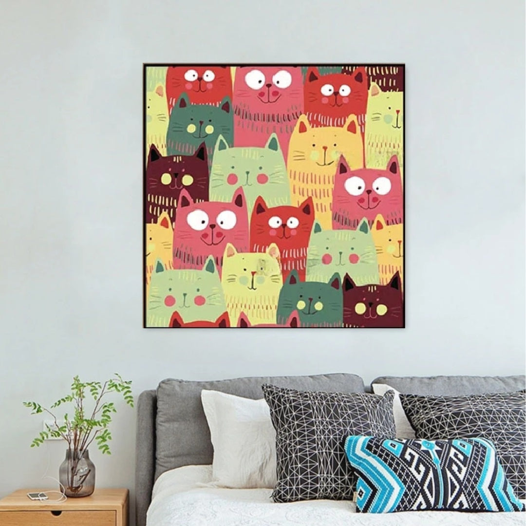 Maneki Neko Canvas