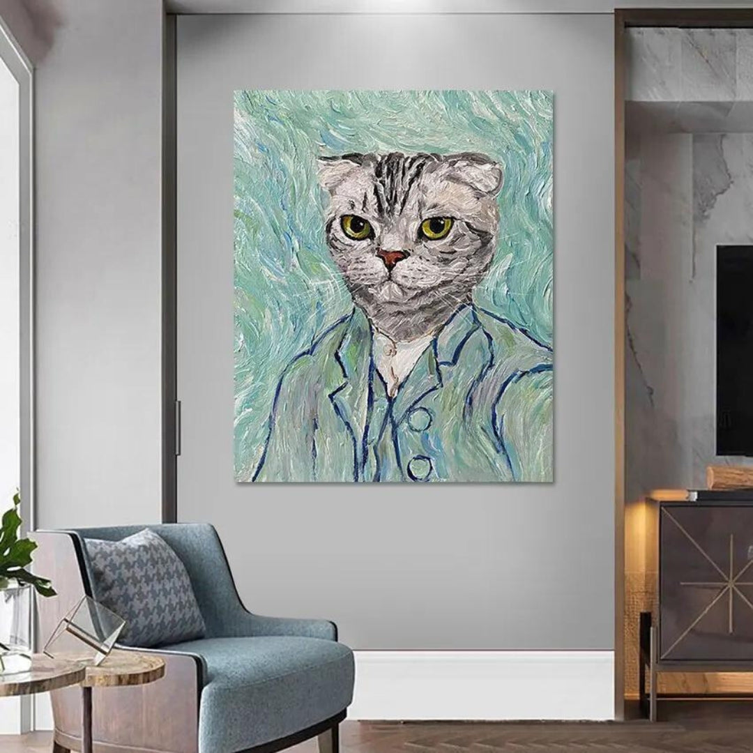 Bernie In A Suit Canvas