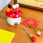 Mushroom Fruit Fork