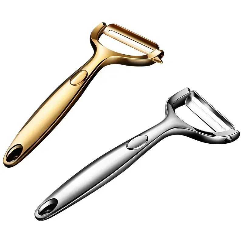 Flat Stainless Steel Peeler