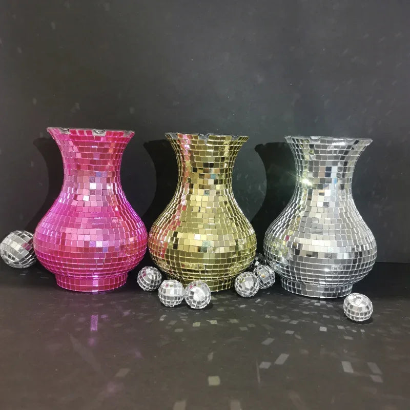 Disco Vase Decor