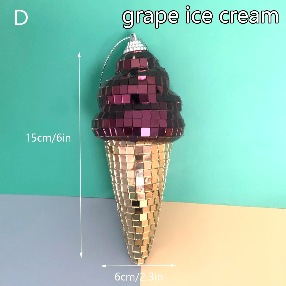 Disco Ice Cream Decor