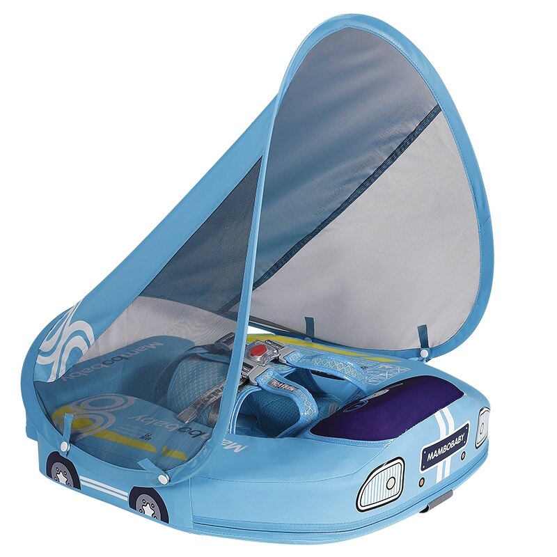 MAMBO™ BABY CAR AIRLESS FLOAT RING WITH UPF50+ CANOPY