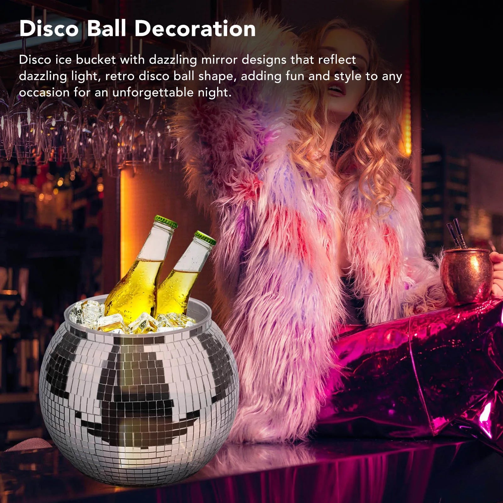 Disco Ball Ice Bucket