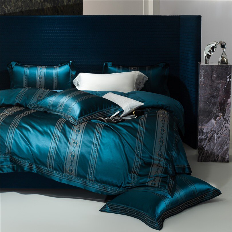 Azura Satin Egyptian Cotton Duvet Cover