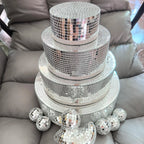 Disco Birthday Cake Decor