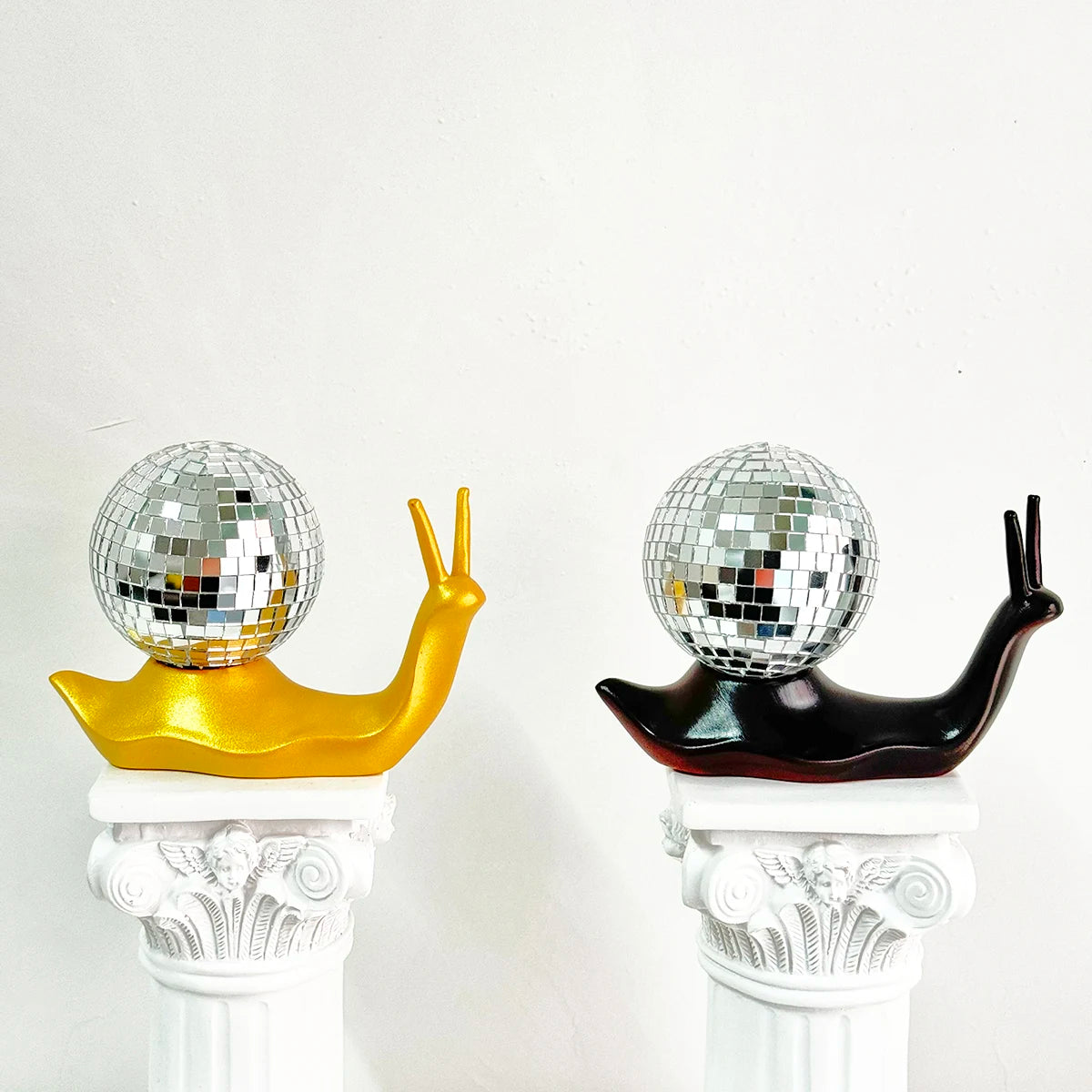 Disco Snail Decor