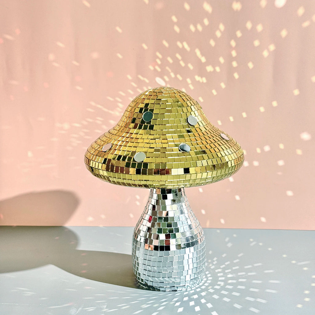 Disco Mushroom Decor