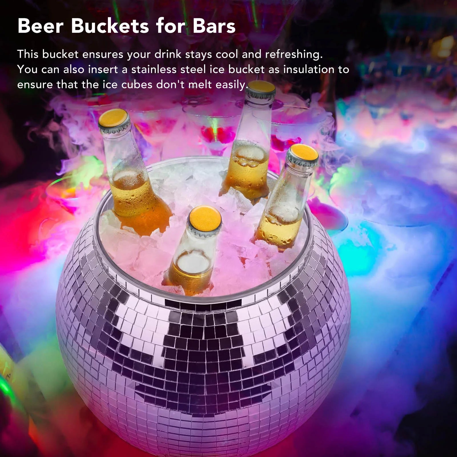Disco Ball Ice Bucket