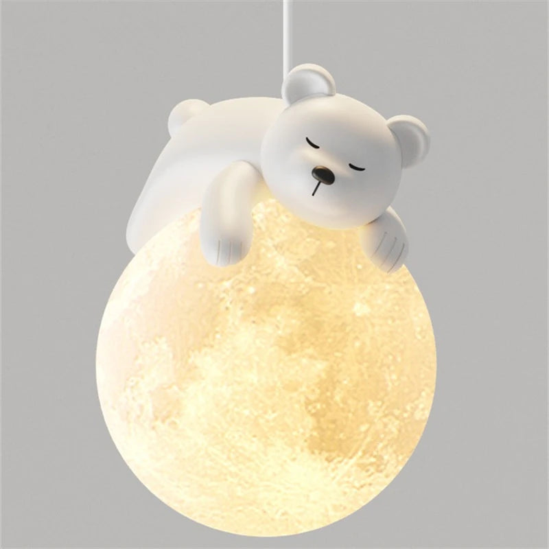 Bear On The Moon Lighting