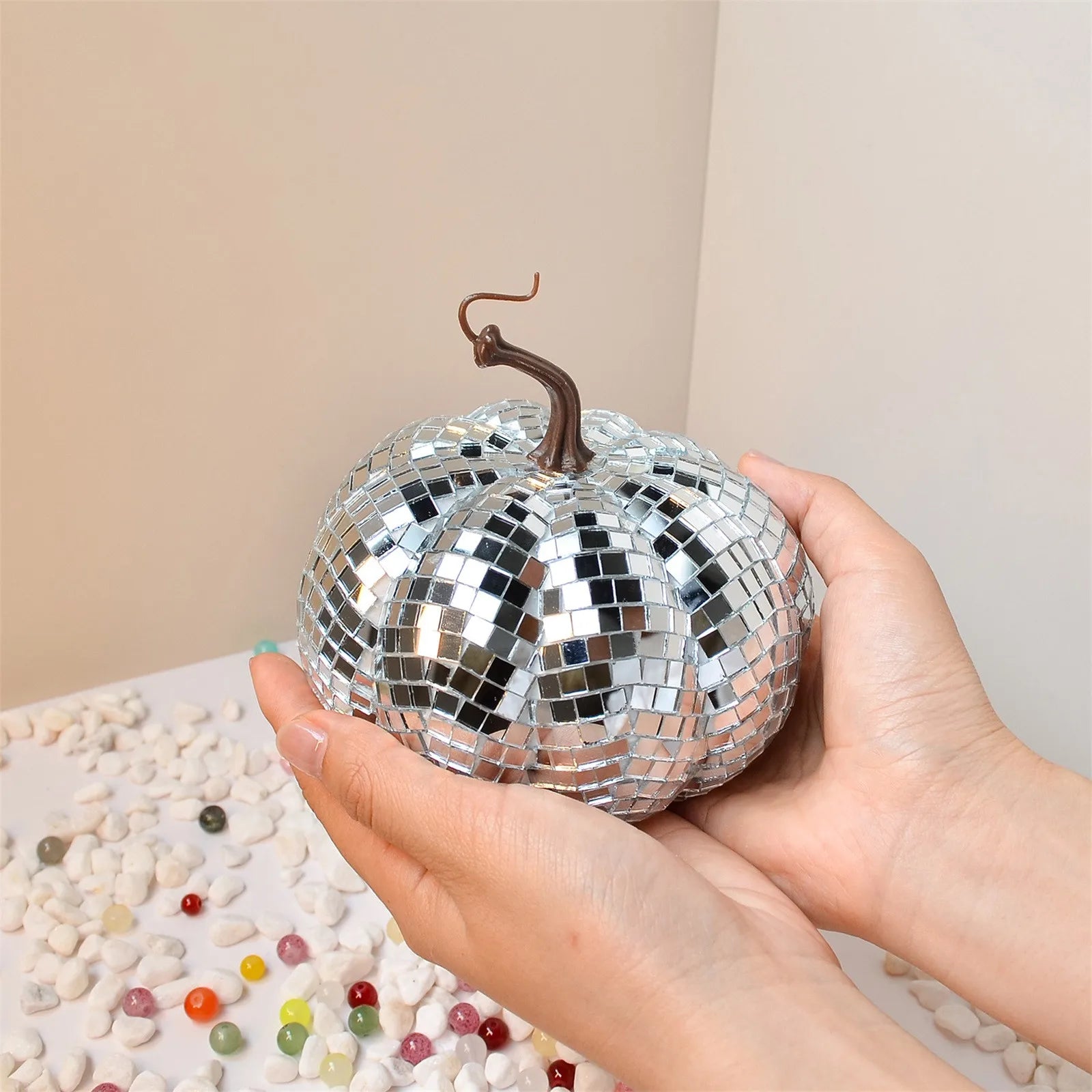 Disco Pumpkin Decor