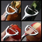 Flat Stainless Steel Peeler