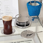 Aurum Stainless Steel Coaster 6pcs