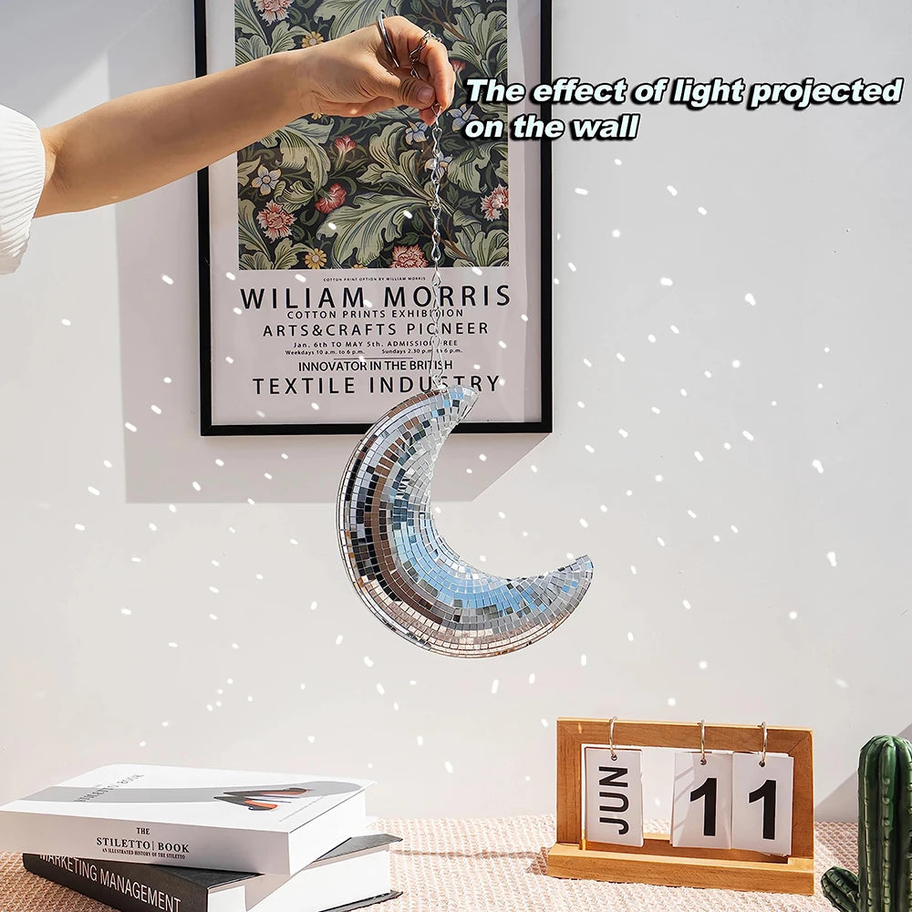 Disco Moon Decor