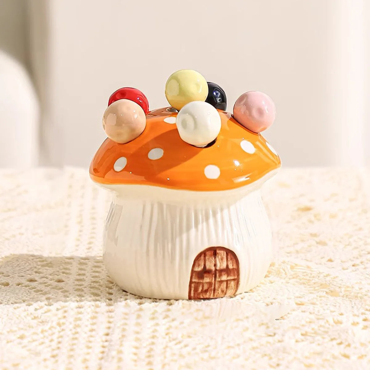 Mushroom Fruit Fork