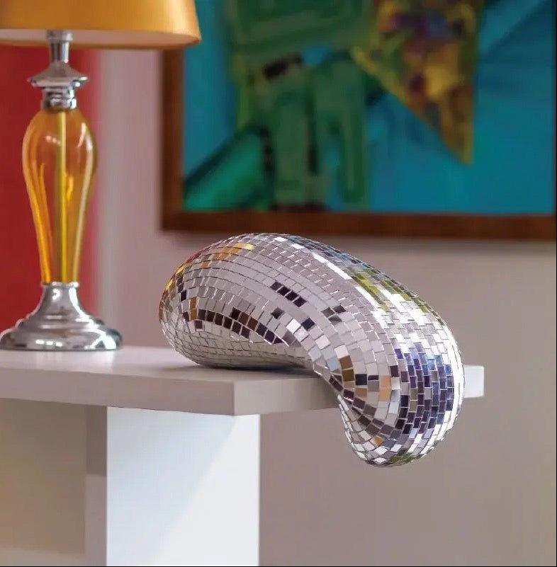 Melted Disco Ball Decor