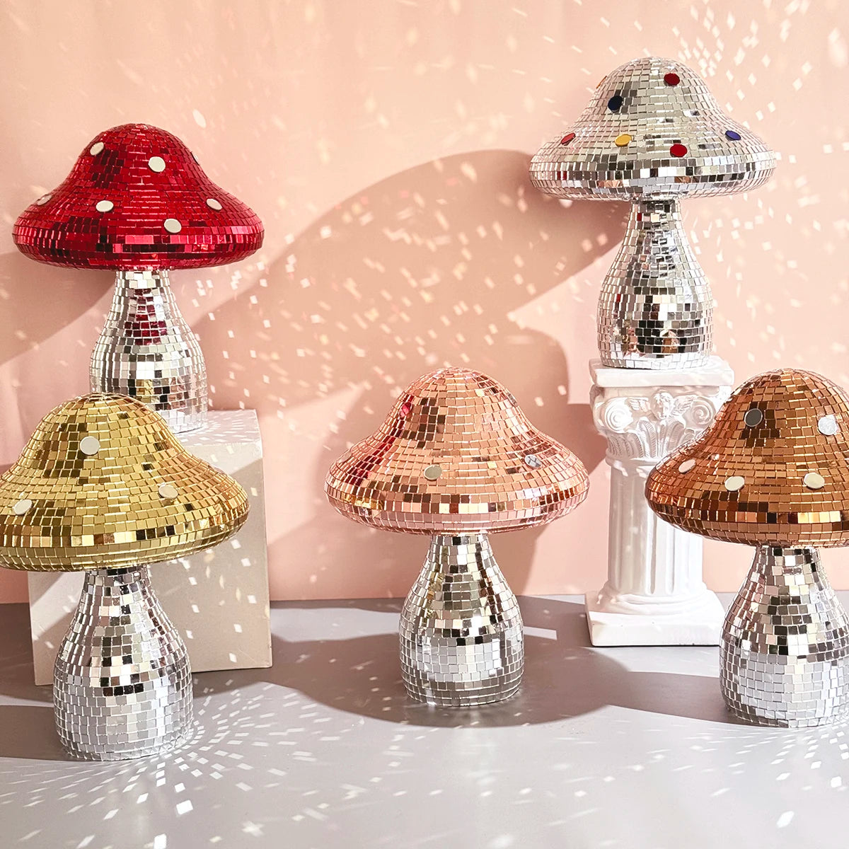 Disco Mushroom Decor