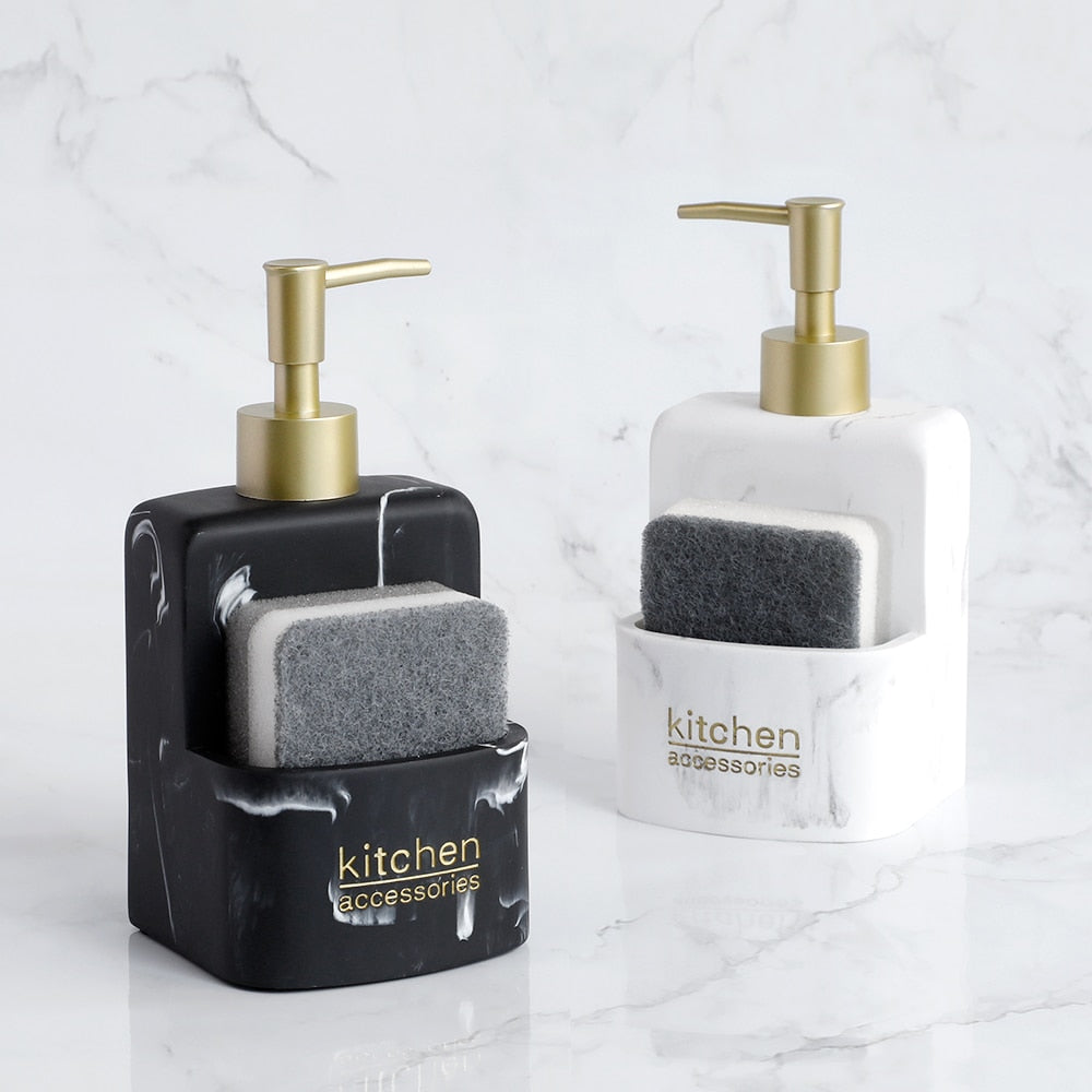 Koshe Soap Dispenser With Sponge Compartment