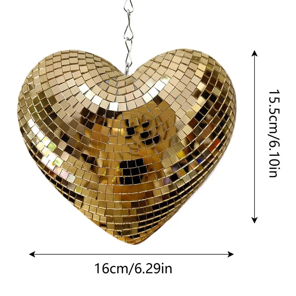 Disco Heart Decor