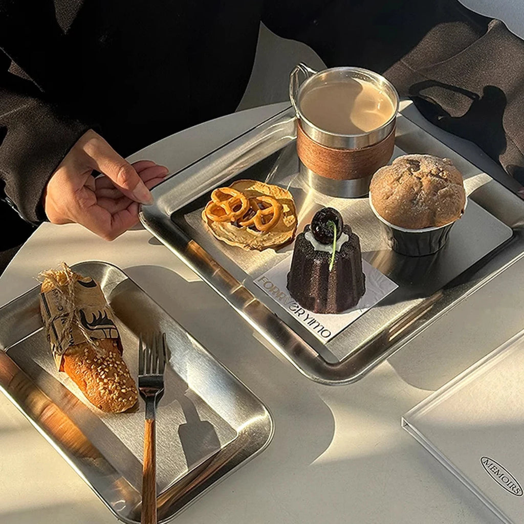 Sorelle Square Stainless Steel Tray