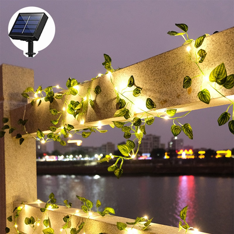 Leaves Solar Outdoor Lighting