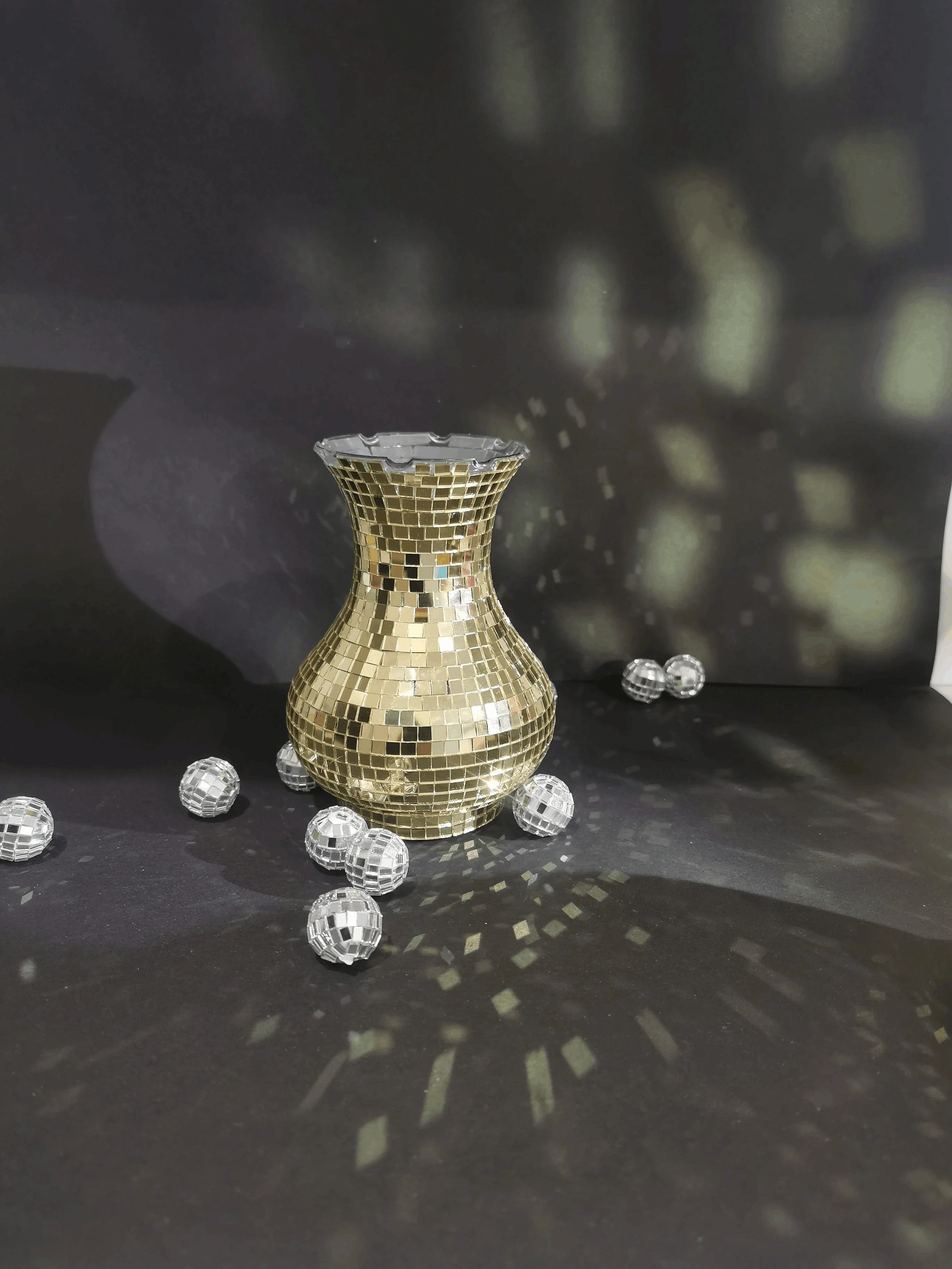 Disco Vase Decor