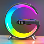 Levi Wireless Charging Alarm & Speaker Lamp