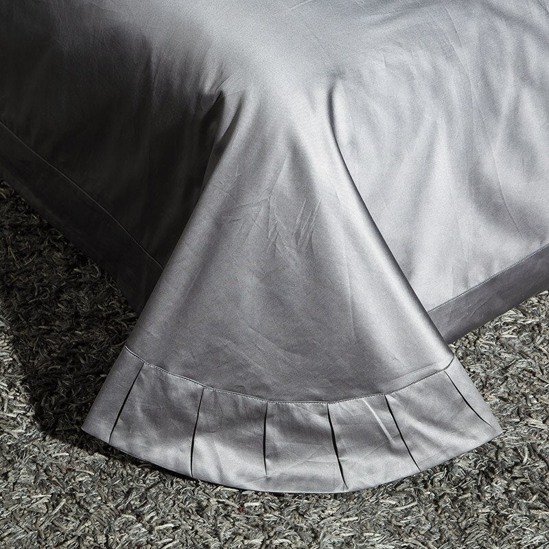 Emeraldo Satin Egyptian Cotton Duvet Cover