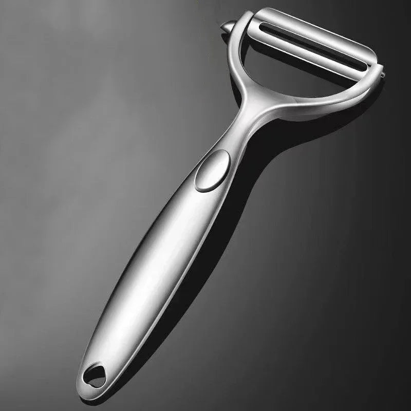 Flat Stainless Steel Peeler
