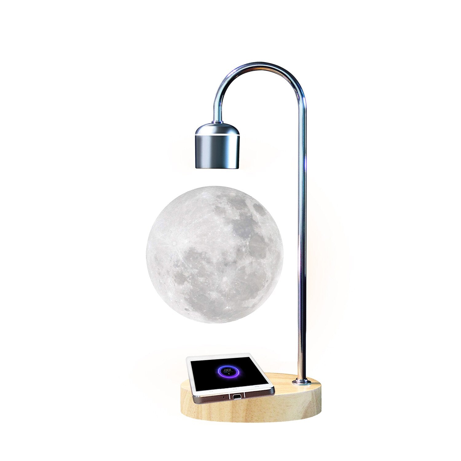 Levitating Moon Speaker Lamp