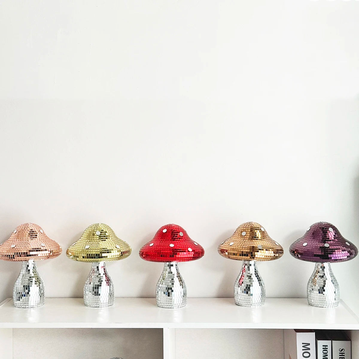 Disco Mushroom Decor