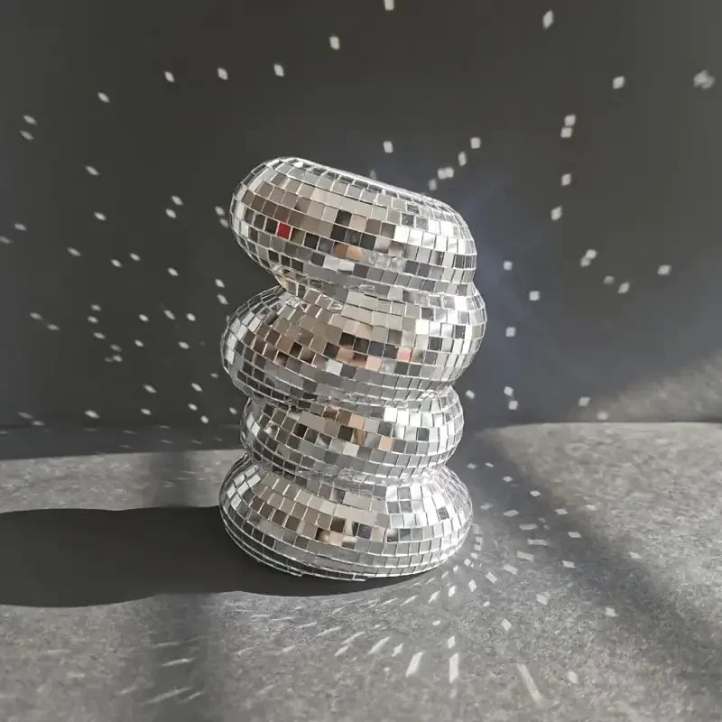 Disco Swirl Vase