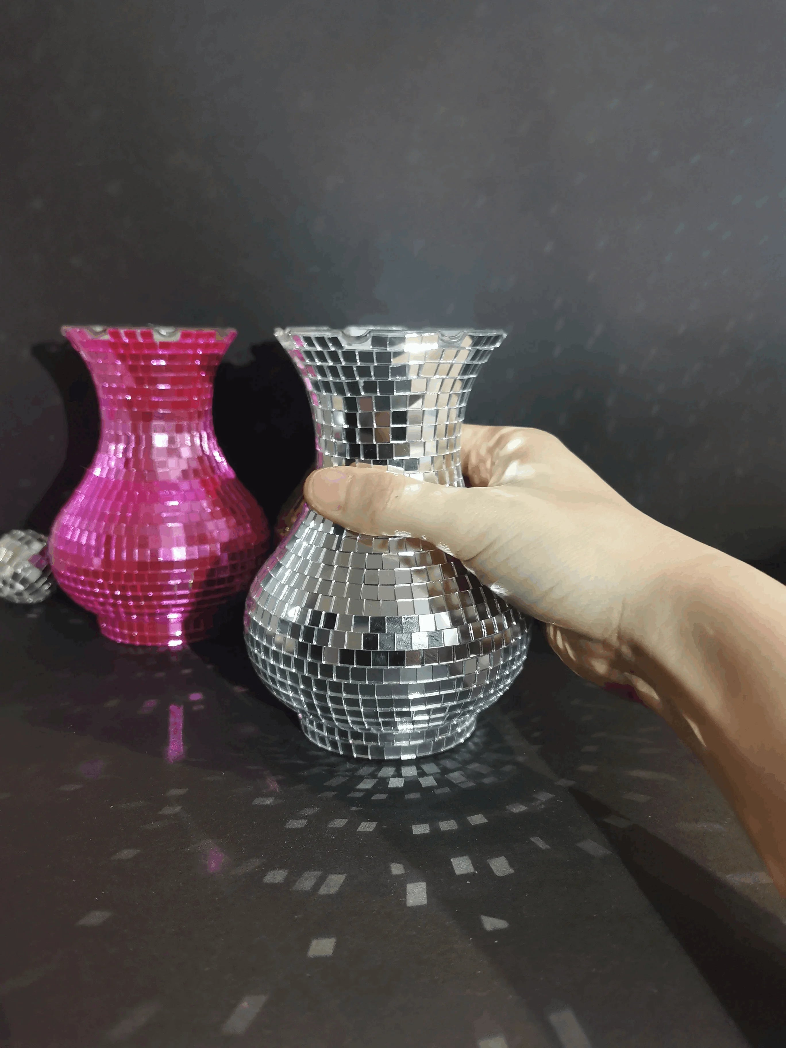 Disco Vase Decor