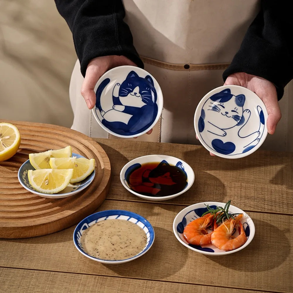 Cat Sauce Dish