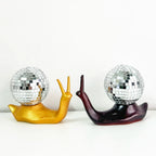 Disco Snail Decor
