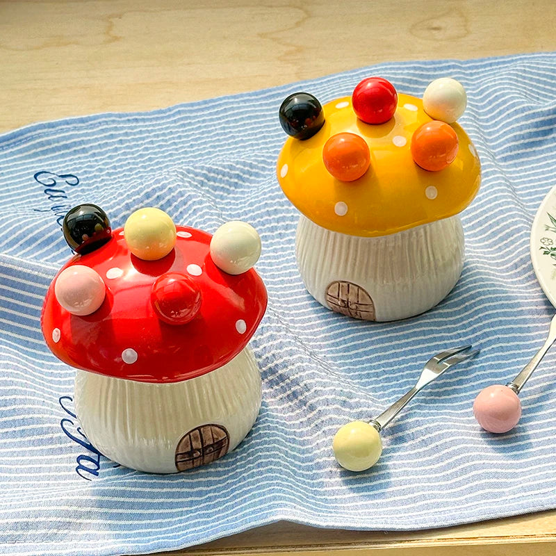 Mushroom Fruit Fork