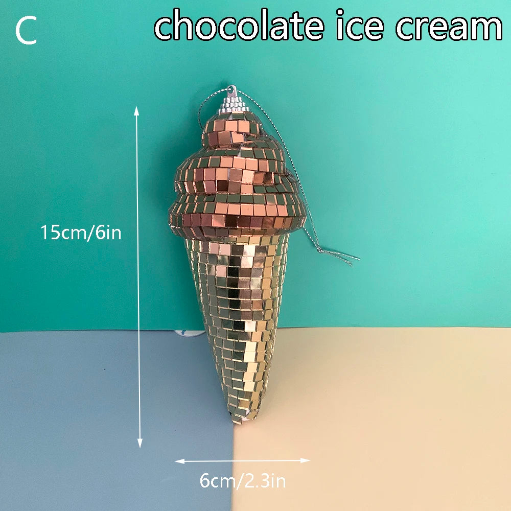 Disco Ice Cream Decor