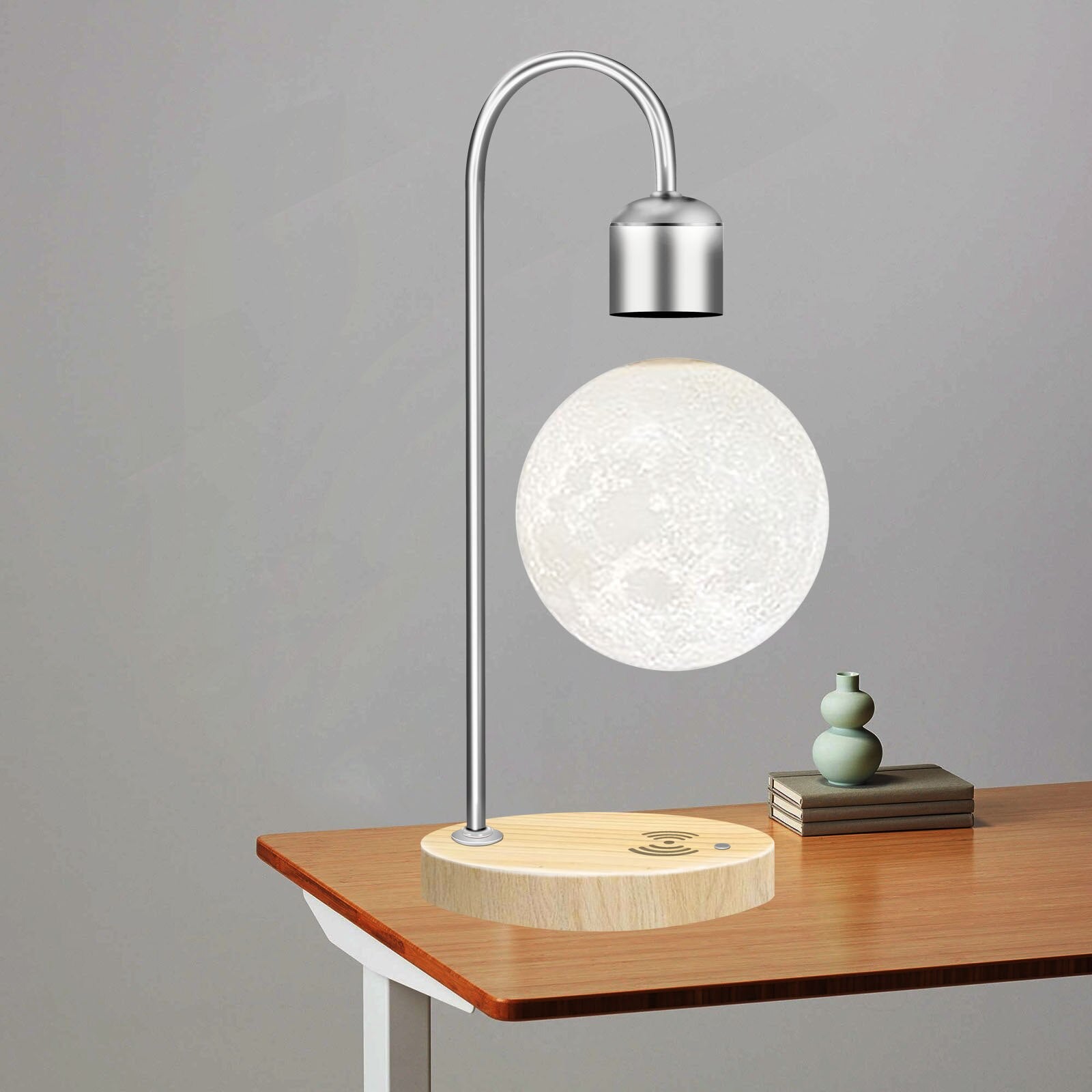 Levitating Moon Speaker Lamp