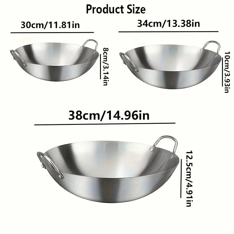 Kora Stainless Steel Wok