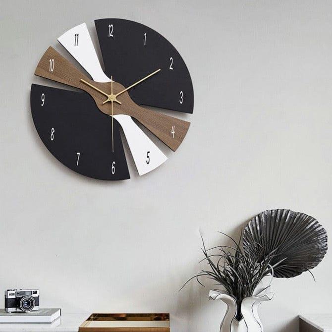 Shop 0 Nordic Light Luxury Clock Watch Wall Clock Living Room Home Art Creative Background Wall Decoration Modern Simple Net Red Watch Mademoiselle Home Decor