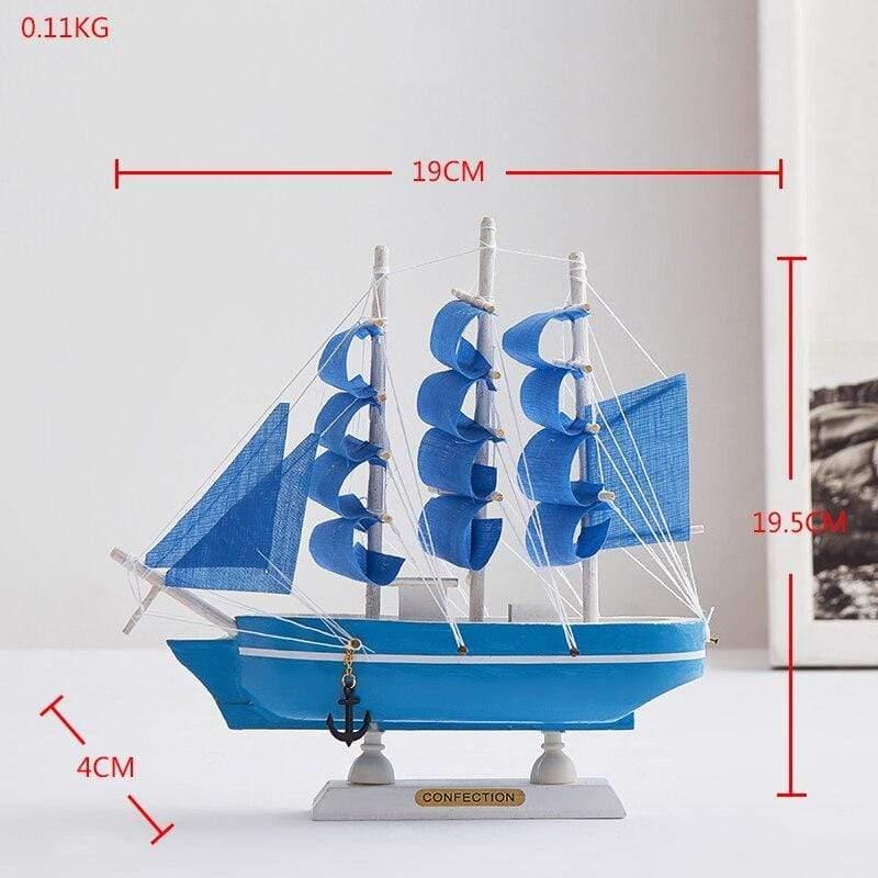 Shop 0 Blue Ship B Ahoy Ship Decor Mademoiselle Home Decor