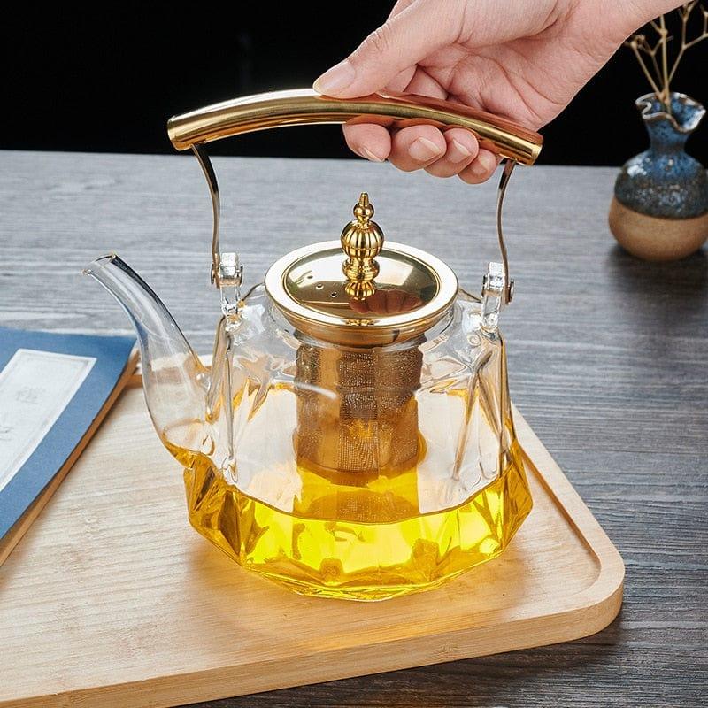 Shop 0 copper handle transp Alaska Heat Resistant Teapot Mademoiselle Home Decor